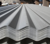 Second skin metal roofing at half inch thickness